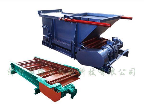 鏈板式給料機包括電控系統(tǒng)，電控系統(tǒng)包括就地控制系統(tǒng)和/或遠程控制系統(tǒng)